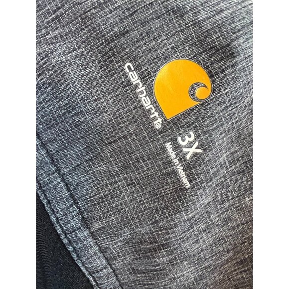 Carhartt Force Scrub Top Plus Size 3X Womens 3XL Nursing Shirt C12106 Gray‎ - Picture 3 of 12